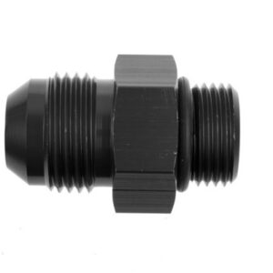4AN Male to 6AN O-ring Port Adapter Black