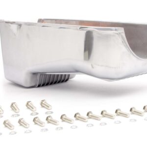 86- SBC Alum Stock Oil Pan Polished