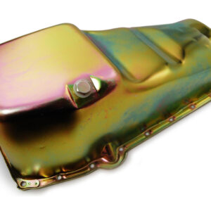 Oil Pan SB Chevy 1965-79 Lh Dipstick - Zinc