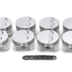 SBC Flat Top Piston Set 4.155 Bore -5cc