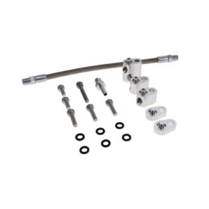 LS Steam Vent Kit Silver