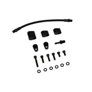 LS Steam Vent Kit Black