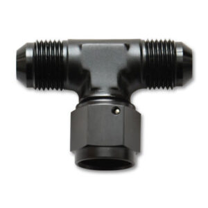 Tee Fitting -10AN with Female -10AN Swivel