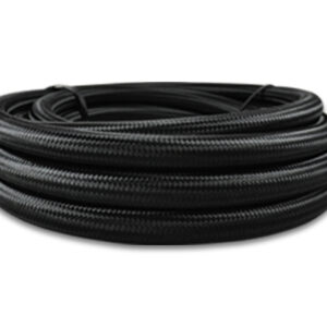 5ft Roll of Black Nylon Braided Hose -4AN
