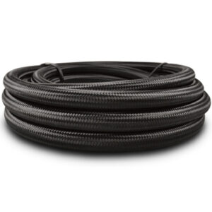 150ft Roll of Black Nylo Braided Hose -6AN