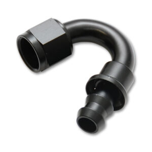Push-On 150 Degree Hose End Elbow Fitting -10AN