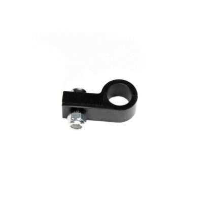 1/2in Hose Clamp Black Billet