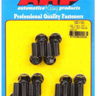 Header Bolt Kit - 6pt. 3/8 x .750 UHL (12)
