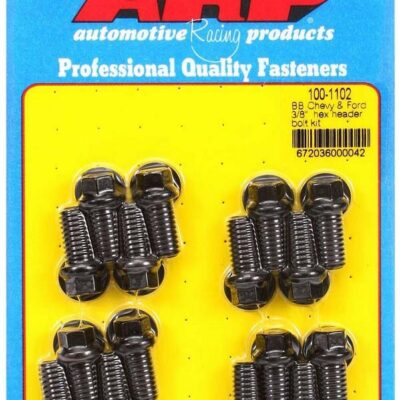 Header Bolt Kit - 6pt. 3/8 x .750 UHL (16)