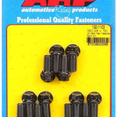 Header Bolt Kit - 6pt. 3/8 x .750 UHL (12)