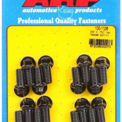 Header Bolt Kit - 6pt. 3/8 x .750 UHL (16)