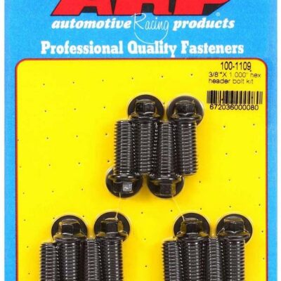 Header Bolt Kit - 6pt. 3/8 x 1.00 UHL (12)