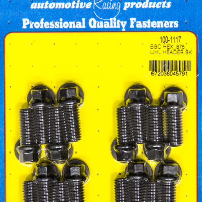 Header Bolt Kit - 6pt. 3/8 x .875 UHL (16)