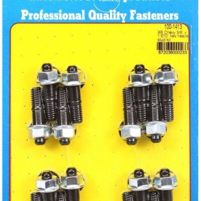 Header Stud Kit - 6pt. 3/8 x 1.670 OAL (16)