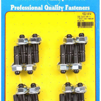 Header Stud Kit - 6pt. 3/8 x 1.670 OAL (16)