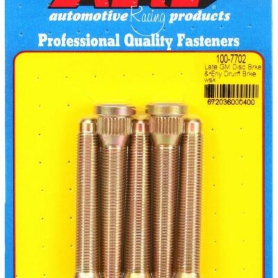 Wheel Stud Kit - 7/16-20 3.200/.580 Knurl (5)