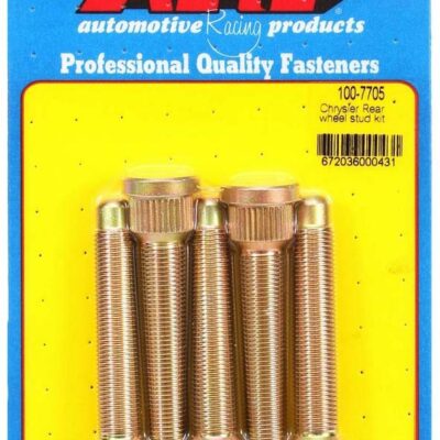 Wheel Stud Kit - 1/2-20 3.125/.680 Knurl (5)