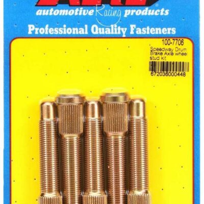Wheel Stud Kit - 1/2-20 2.970/.568 Knurl (5)
