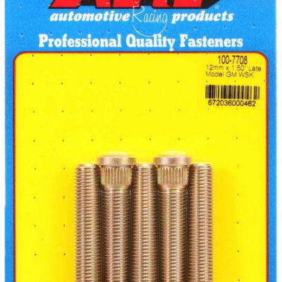 Wheel Stud Kit - M12x1.5 2.500/.509 Knurl