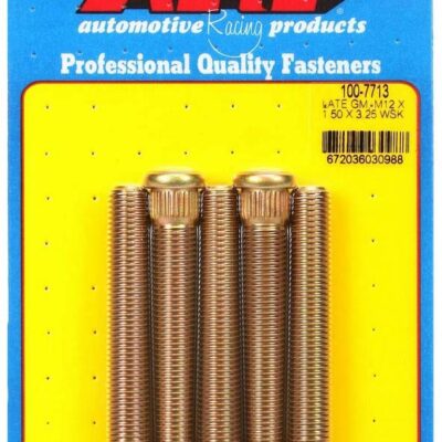 Wheel Stud Kit - M12x1.5 3.250/.509 Knurl