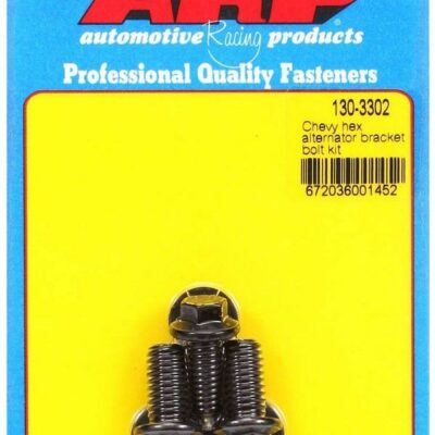 GM Alternator Bracket Bolt Kit - 6pt.