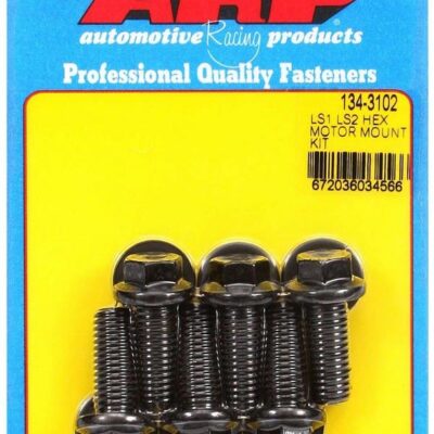 Motor Mount Bolt Kit 6pt. LS1/LS2