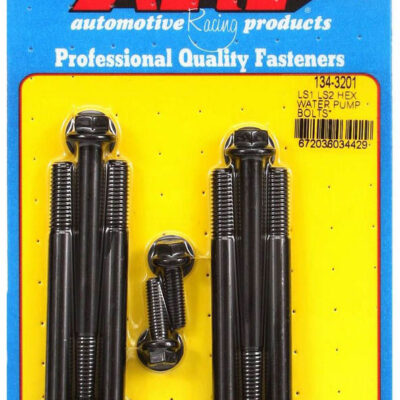 W/P & Thermostat Housing Bolt Kit - 6pt. LS1/LS2