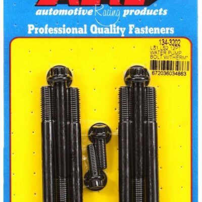 W/P & Thermostat Housing Bolt Kit - 12pt. LS1/LS2