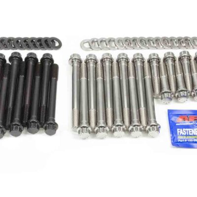BBC Head Bolt Kit 12pt w/S.S.Outer Bolts