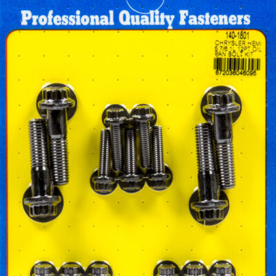 Oil Pan 12pt Bolt Kit Mopar 5.7L/6.1L Hemi