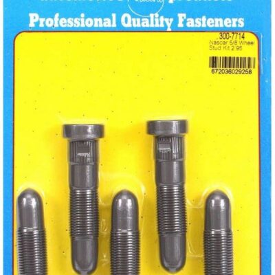 5/8-18 NASCAR Wheel Stud Kit 5pk