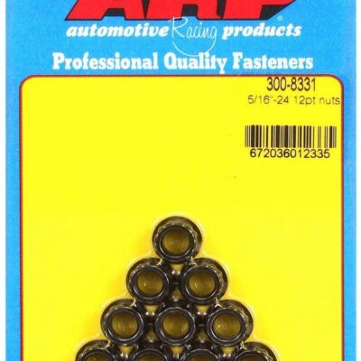 5/16-24 12pt. Nuts (10)