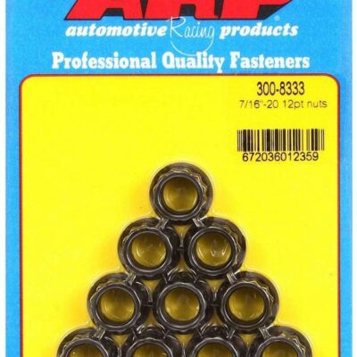 7/16-20 12pt. Nuts (10)
