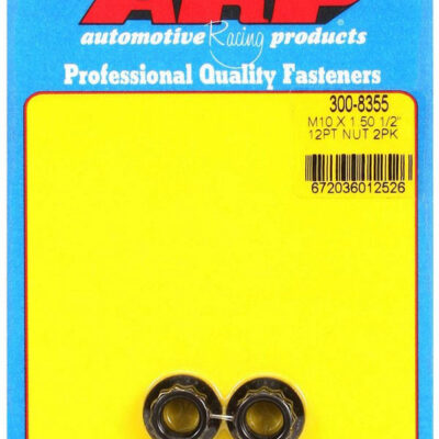 Nut- 12pt 10mm X 1.50 2pk