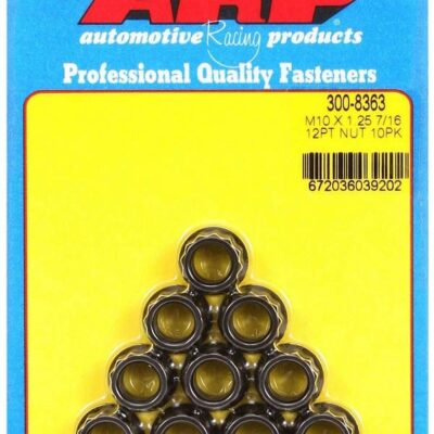 10mm x 1.25 12pt. Nuts (10)