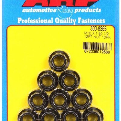 10mm x 1.50 12pt. Nuts (10)