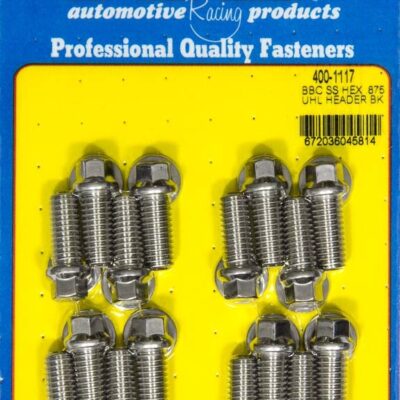 Header Bolt Kit - 6pt. 3/8 x .875 UHL (16)