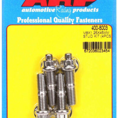 S/S Stud Kit - (4) M8 x 1.25in x  45mm
