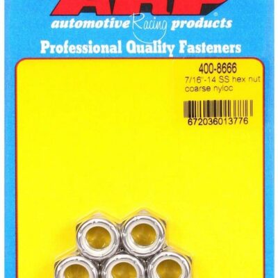 S/S Hex Nyloc Nuts 7/16-14 (5)