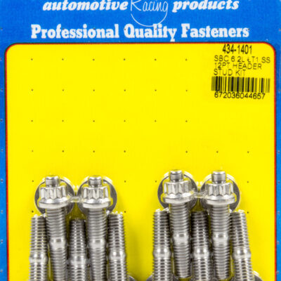 Header Bolt Kit - GM LT1 6.2L 12pt S/S
