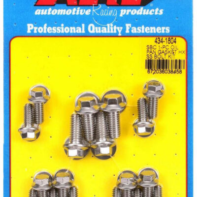 SBC S/S Oil Pan Bolt Kit