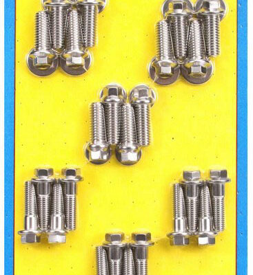 SBC S/S Intake Bolt Kit 6pt.