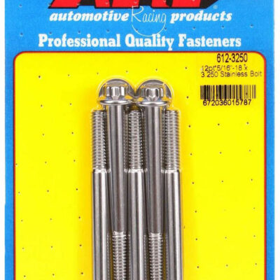S/S Bolt Kit - 12pt. (5) 5/16-18 x 3.250