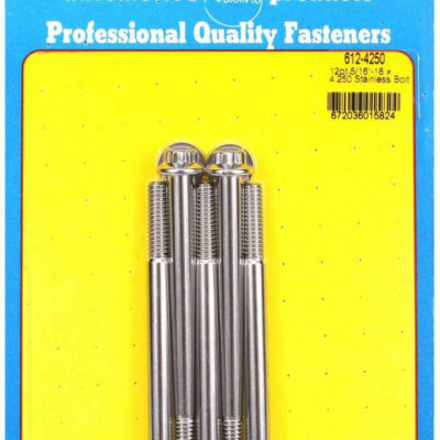 S/S Bolt Kit - 12pt. (5) 5/16-18 x 4.250