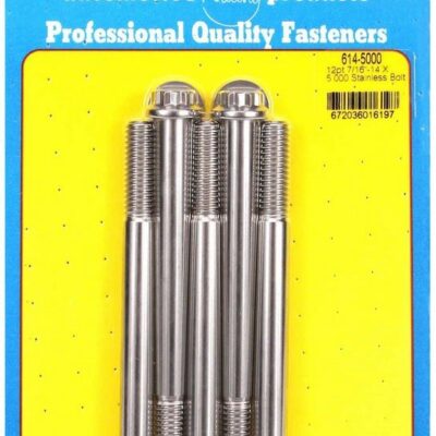 S/S Bolt Kit - 12pt. (5) 7/16-24 x 5.000
