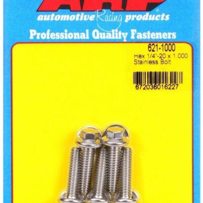 S/S Bolt Kit - 6pt. (5) 1/4-20 x 1.000