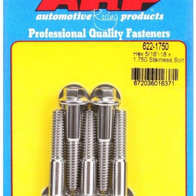 S/S Bolt Kit - 6pt. 5pk 5/16-18 x 1.750
