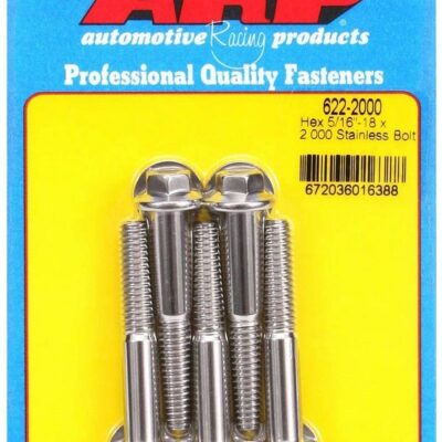 S/S Bolt Kit - 6pt. (5) 5/16-18 x 2.000