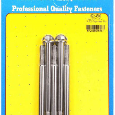 S/S Bolt Kit - 6pt. (5) 5/16-18 x 4.500
