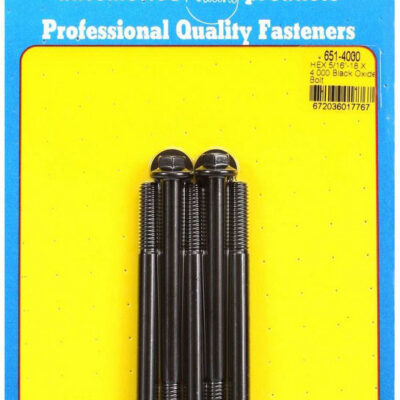 Bolt Kit - 6pt. (5) 5/16-18 x 4.000